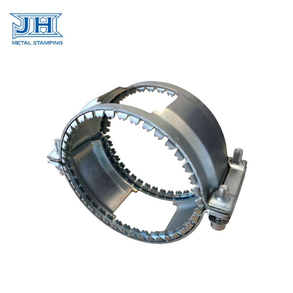 JH Construction Hardware Customized Stamping Part Tube Clamp Clip