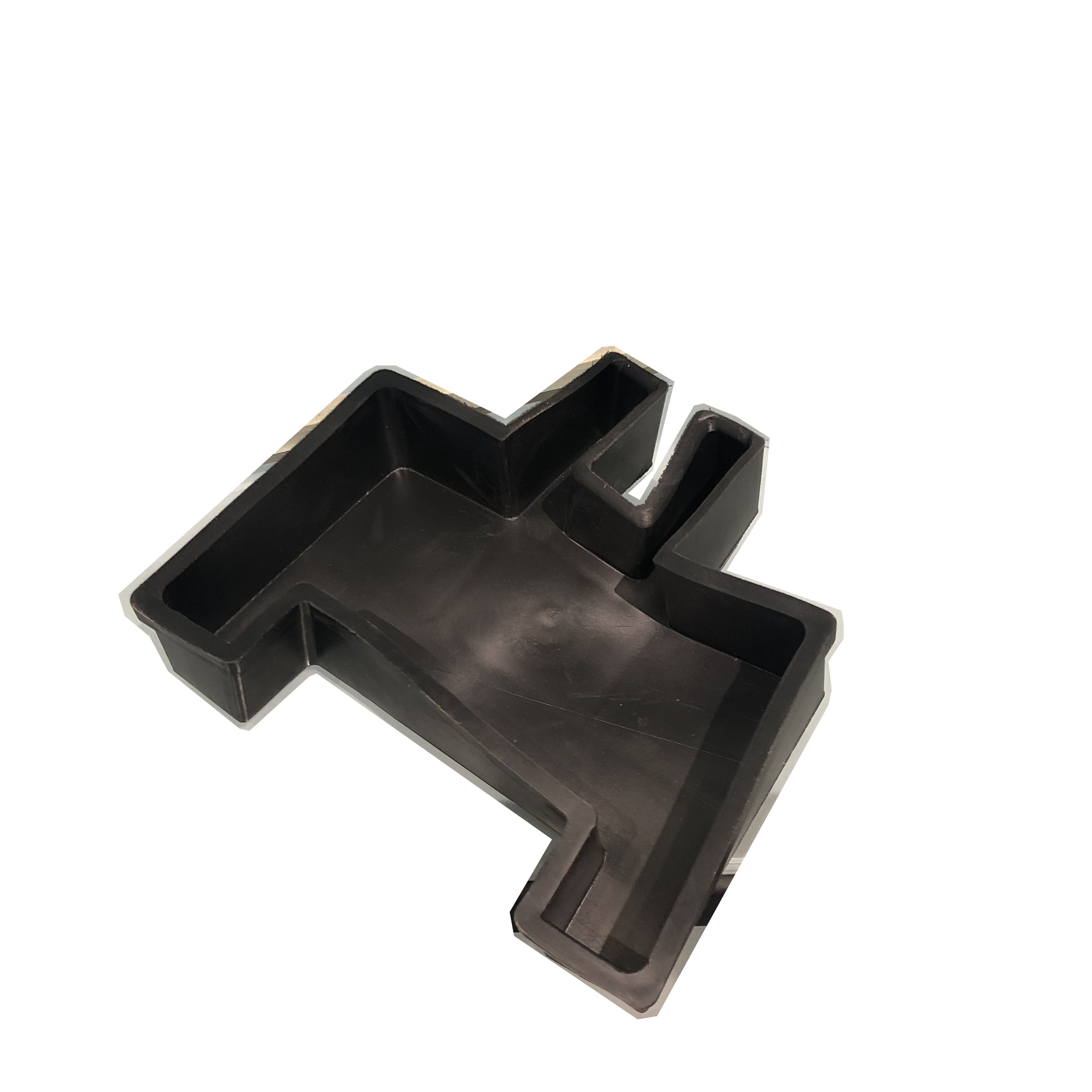 Black Protective Case Plastic Moulded Parts For Equipment Components
